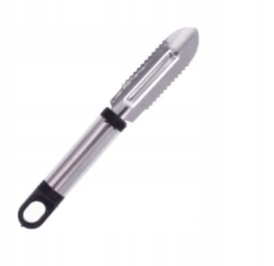 Metalowy obierak do warzyw, obieraczka