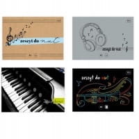 Zeszyt do nut 16 kartek