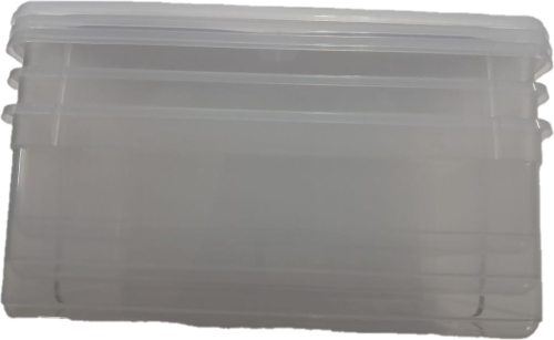 Zestaw pojemników z pokrywką 4x5,5L