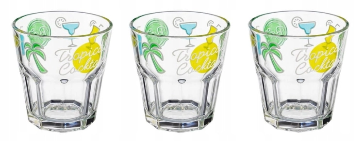 Szklanki do drinków Galicja 296 ml 3 szt. do napojów