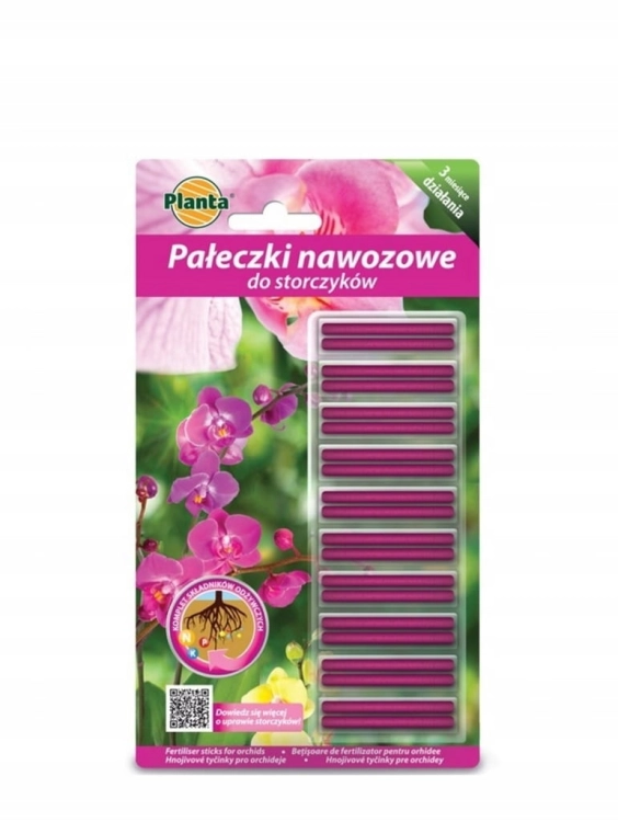 Nawóz wieloskładnikowy do storczyków pałeczki nawozowe 0,03 kg