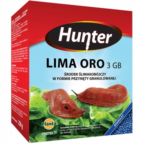 Hunter Lima Oro 5 GB Środek ślimakobójczy granulat - 250g
