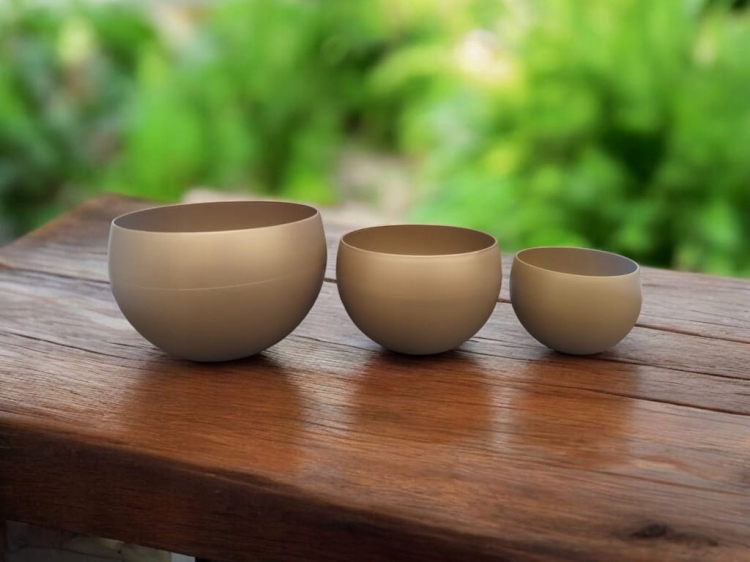 Osłonka do kwiatów 20 cm złota