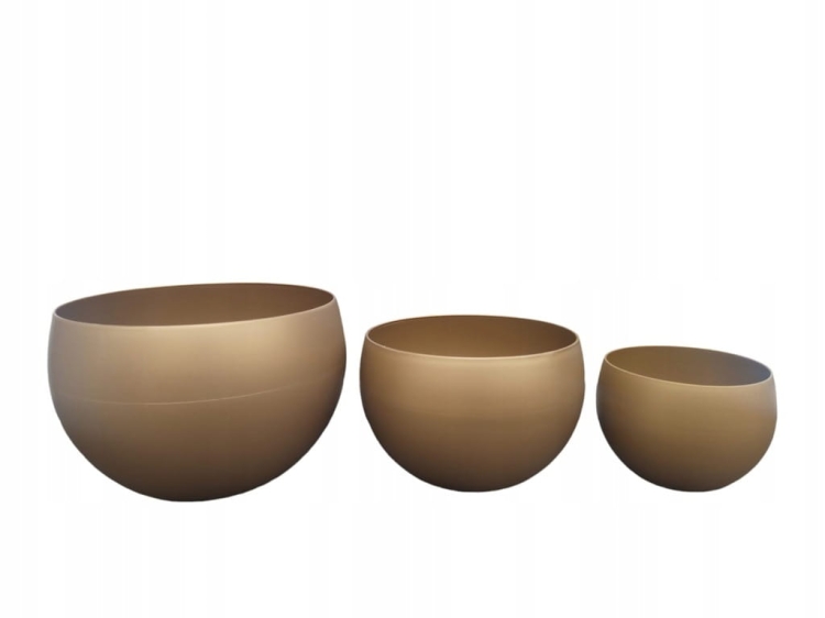 Osłonka do kwiatów 20 cm złota