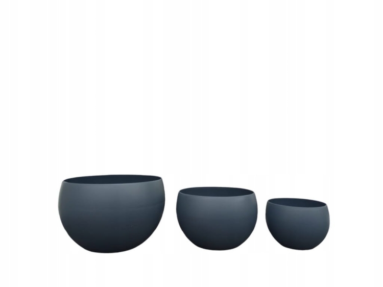 Osłonka do kwiatów 12 cm antracyt