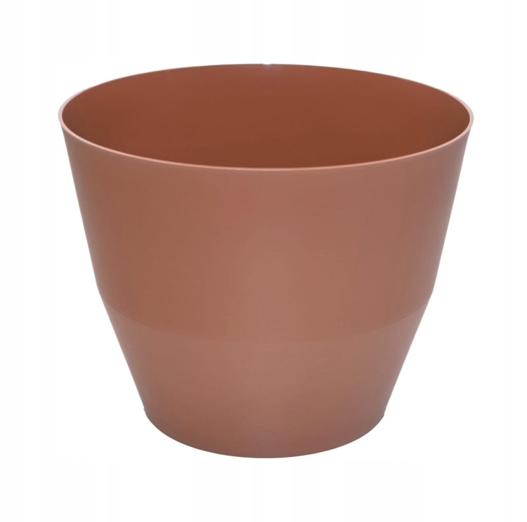 Osłonka na doniczkę Moza glinka 18x14,5cm