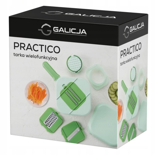 Tarka wielofunkcyjna Practico zielona uniwersalna