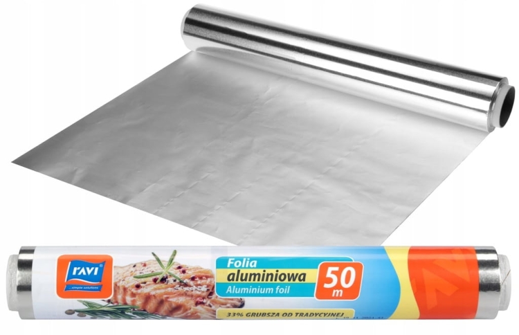 Folia aluminiowa Ravi 50 m