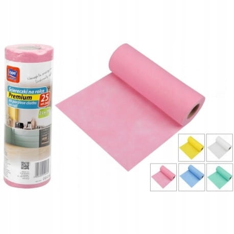 Ściereczki premium na rolce 25szt. Ravi