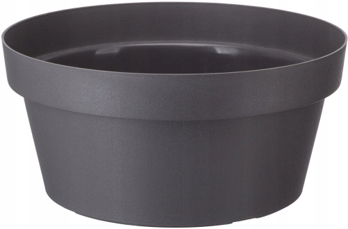 Doniczka tworzywo sztuczne szary Verdenia 30 cm x 30 x 14 cm