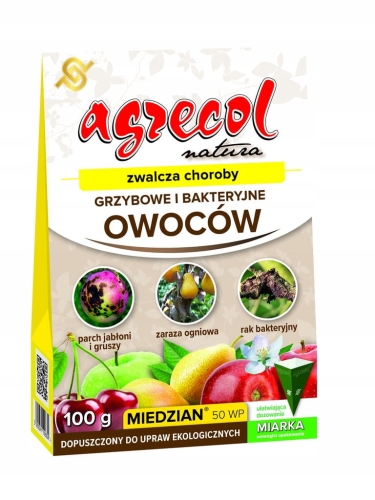 Miedzian zwalcza grzyby i bakterie