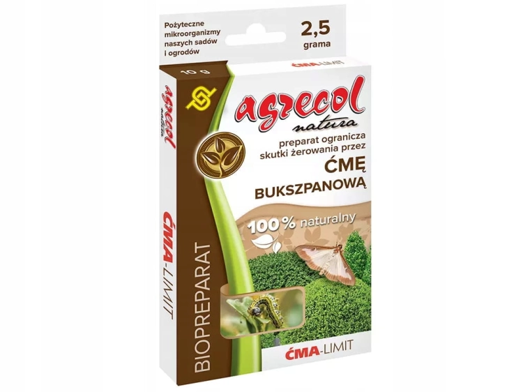 Preparat na ćmę bukszpanową agrecol natura 2,5g