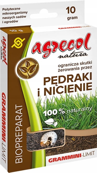 Biopreparat na Pędraki i Nicienie Grammini-Limit 10g Agrecol