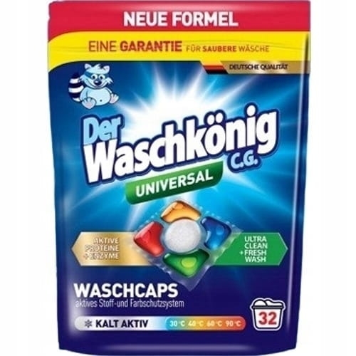 Kapsułki do prania koloru 5w1 Innowacyjna forma kapsułki 5w1 żel + proszek