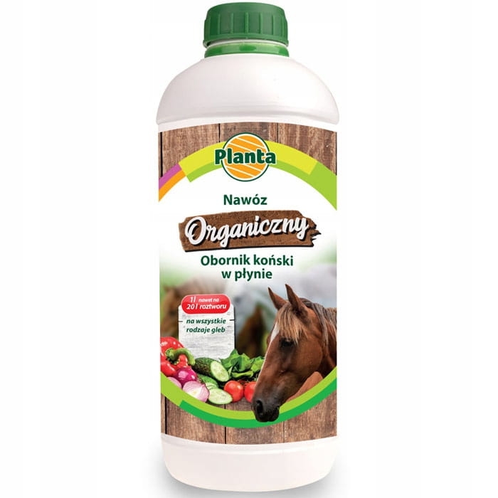 Nawóz organiczny obornik , naturalny Planta płyn 1L
