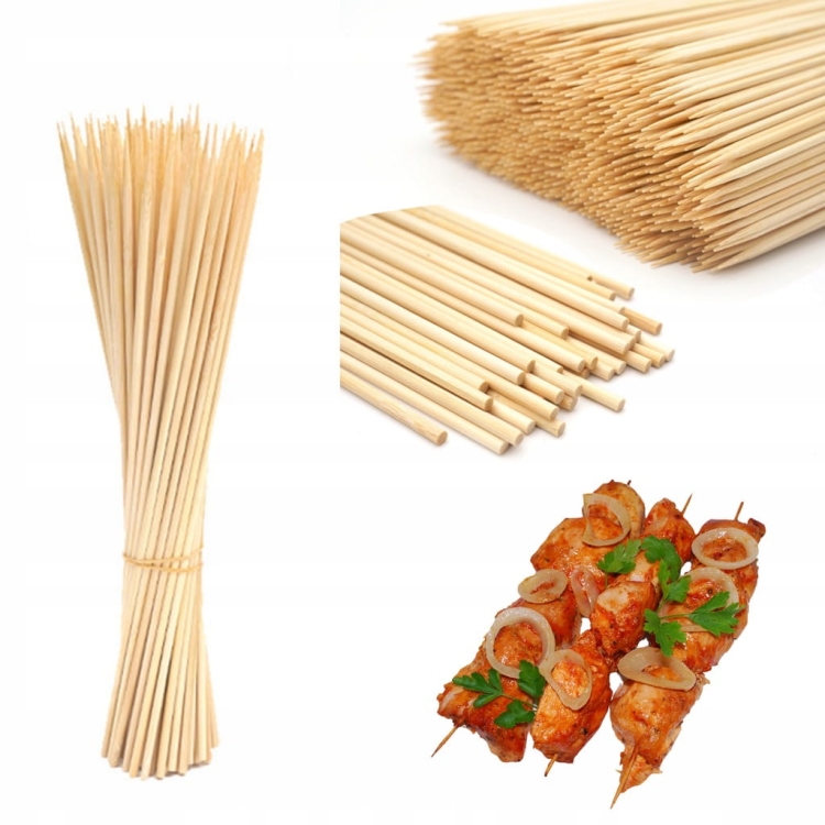 Wykałaczki Diabolo 25 cm 90 szt. bambus