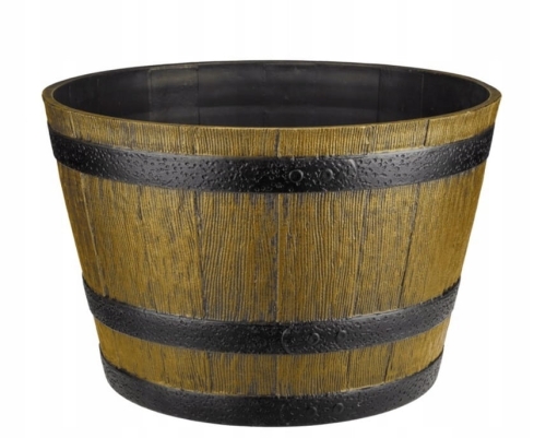 Doniczka zewnętrzna duża brązowa Verdenia 40 cm x 40 x 26 cm