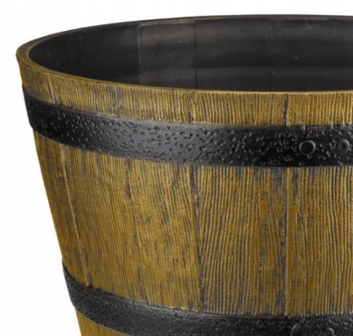 Doniczka zewnętrzna duża brązowa Verdenia 40 cm x 40 x 26 cm