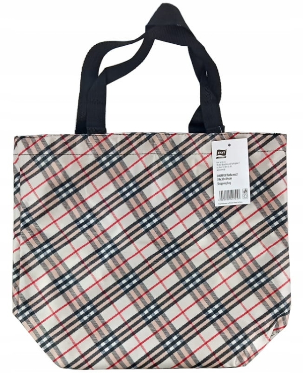 Ravi torba zakupowa poliester paski