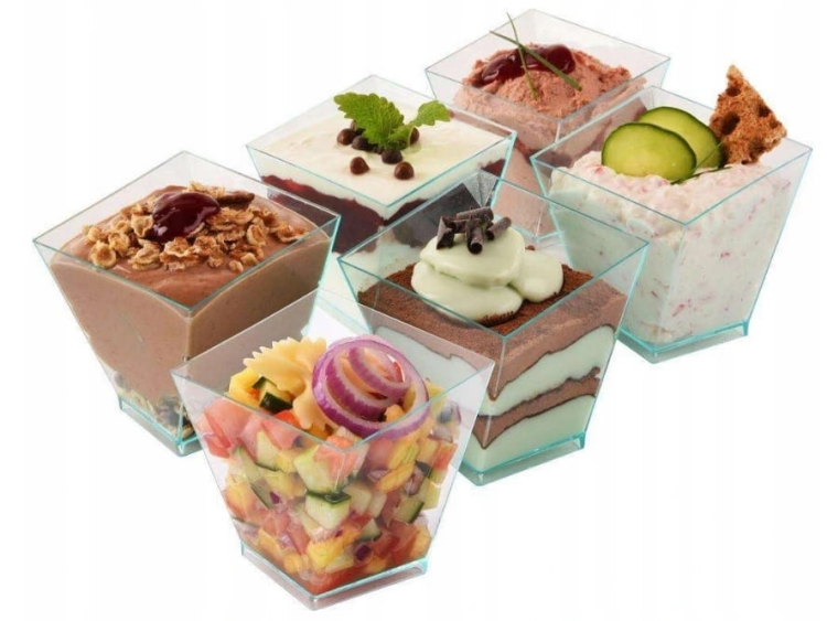 Pojemniki na przystawki ArtPlast Space 24x120 ml