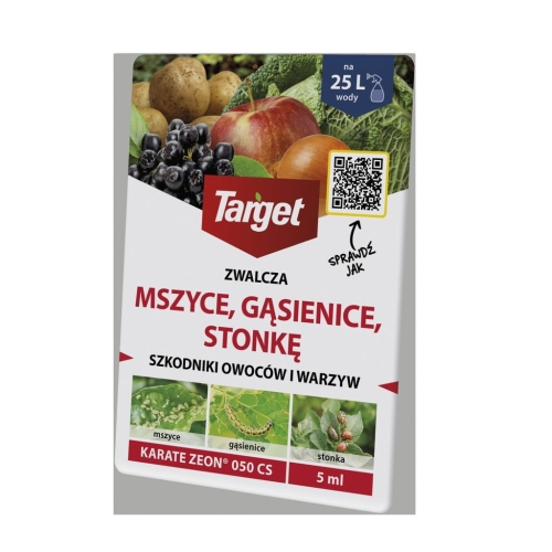 Karate Zeon 050CS 5ml zwalcza szkodniki owoców i warzyw TARGET