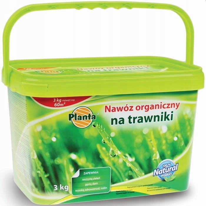 Nawóz organiczny, naturalny Planta granulat 3 kg 5 l