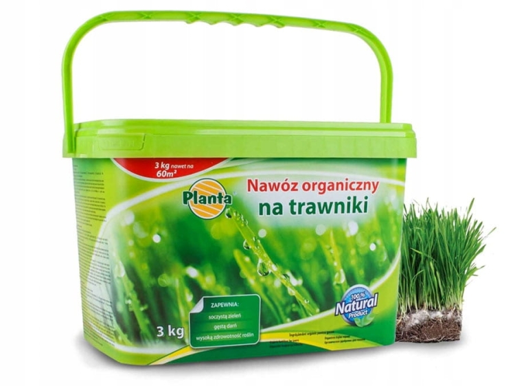 Nawóz organiczny, naturalny Planta granulat 3 kg 5 l