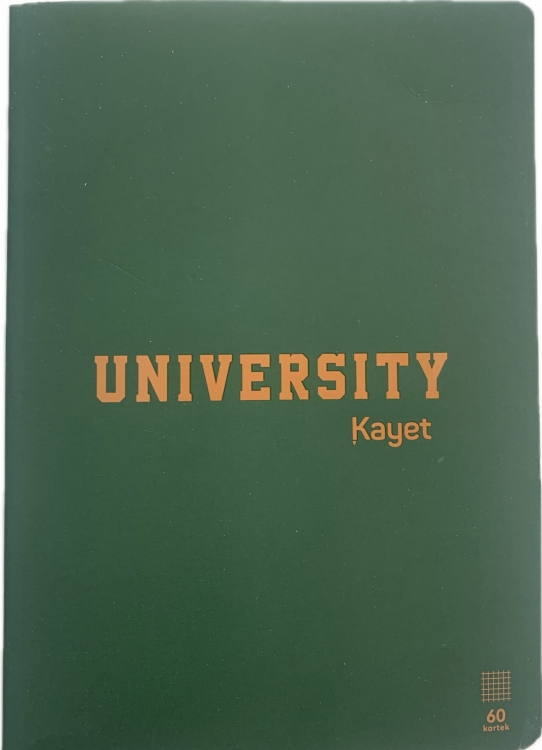 Zeszyt w kratkę A5 Kayet 60 kartek soft touch