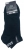 Skechers skarpetki mesh ventilation sneaker 3p czarny rozmiar 35-38