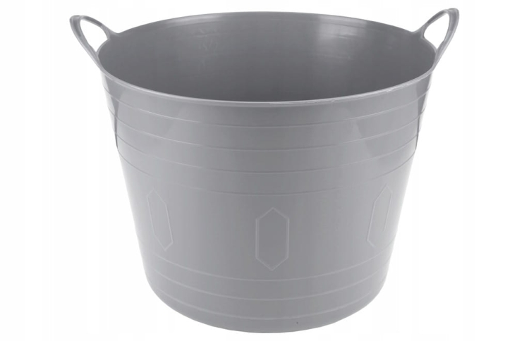 Wielofunkcyjny kosz wolnostojący na pranie ravi wielofunkcyjny 42l szary