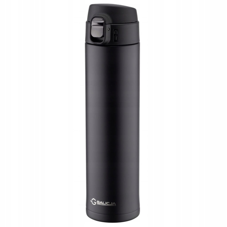 Kubek termiczny termos quentin stal czarny 520ml