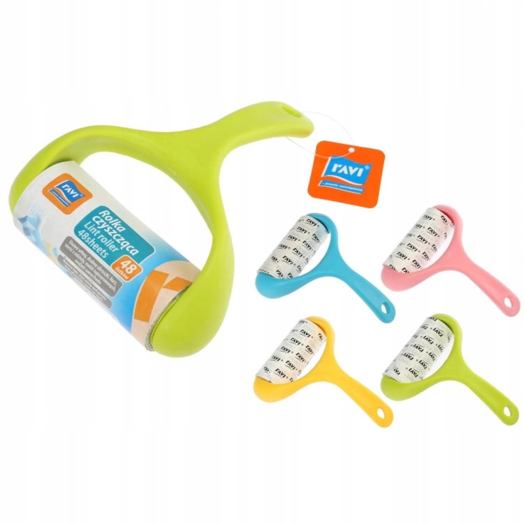 Rolka do ubrań do tapicerki, do ubrań, do usuwania sierści Ravi