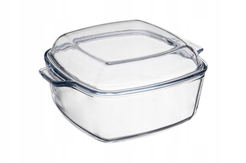Praktyczne Naczynie żaroodporne kwadratowy Galicja Termica 3,4 l