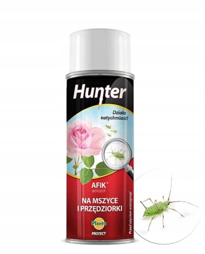 Hunter aerozol spray na mszyce przędziorki 250 ML
