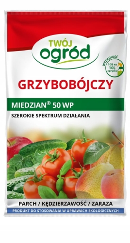 Środek grzybobójczy Twój Ogród Miedzian 50 WP 10 g