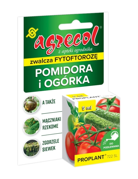 Proplant 722SL 5ml Agrecol zwalcza choroby pomidorów i ogórków