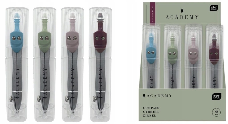 Cyrkiel w etui Basic Academy