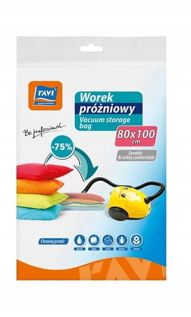 Worek próżniowy do odkurzacza Ravi 80-80 x 100 cm 1 szt.