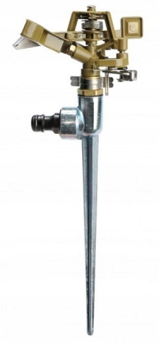 Zraszacz ogrodowy metalowy impulsowy aqua