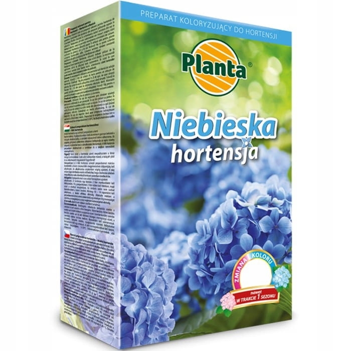 Nawóz wieloskładnikowy niebieska hortensja Planta granulat 0,3 kg 1 l