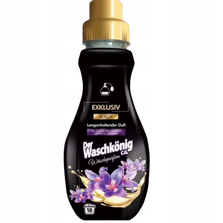 Waschkonig perfumy do prania EXKLUSIV BLACK 360ml 18p długotrwały zapach