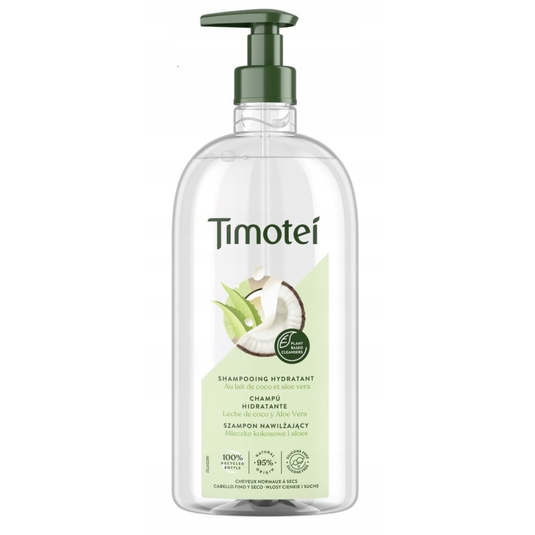 Timotei Pure Odżywione i Lekkie Szampon 750 ml