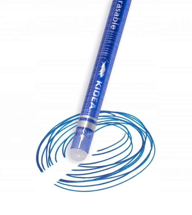 Długopis wymazywalny niebieski Kidea 1szt.