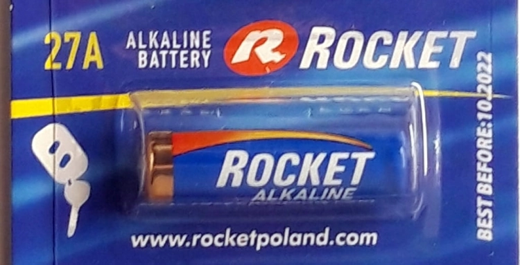 Bateria alkaliczna Rocket MN27 (A27) 1 szt.