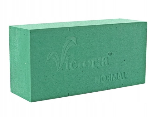 Gąbka florystyczna mokra Victoria Floral Products 1 kostka