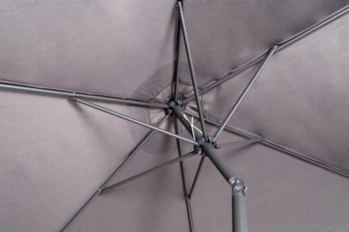 Parasol klasyczny Galicja szary 300 x 200 cm IBIZA