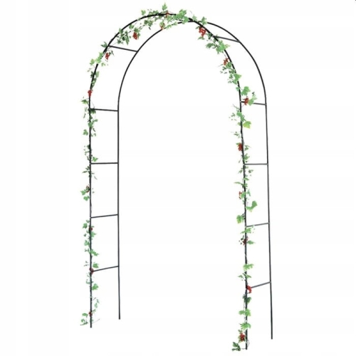 Pergola metal Plantina łuk 240 cm podpora pod kwiaty róże