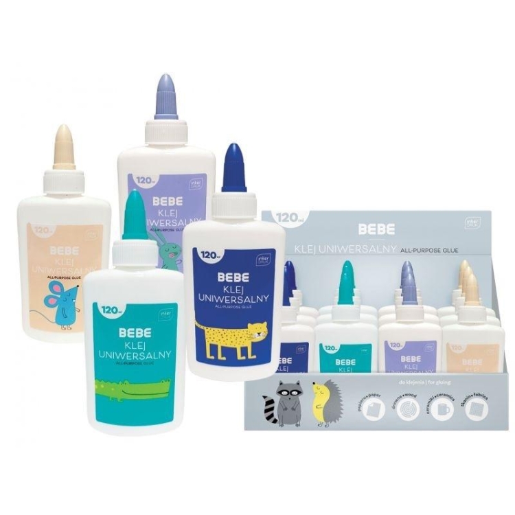 Klej Uniwersalny W Płynie 120 ml BEBE Interdruk