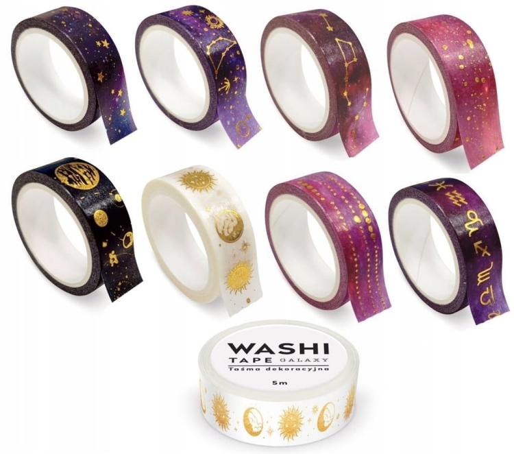 Taśma dekoracyjna 5m Galaxy 1 rolka Interdruk
