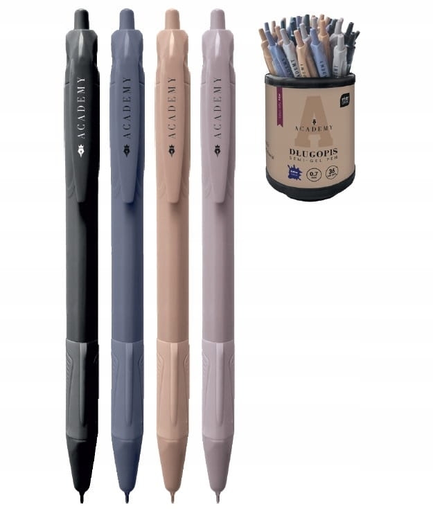 Długopis automatyczny niebieski Interdruk